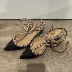 Valentino rock stud caged pump 65 mm